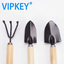 3 шт. высококачественный Мини садовый ручной инструмент с деревянной ручкой лопата грабли Лопата металлическая головка детский инструмент садовые инструменты