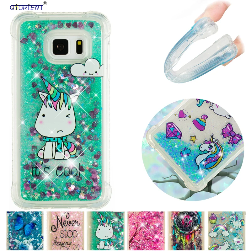 For Samsung S7 7S S 7 G930F G930FD SM-G930f SM-G930fd Dynamic Liquid Quicksand Case for GalaxyS7 SM G930U G930R7 Phone TPU Cover | Мобильные