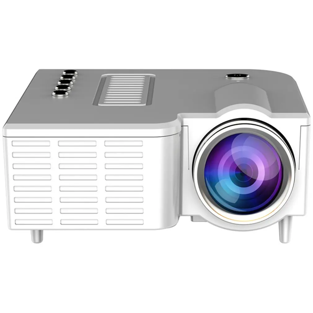 

UC28C Portable Video Projector Office Supplie LCD Mini Projector Media Player For Smart Phones Wired Projector