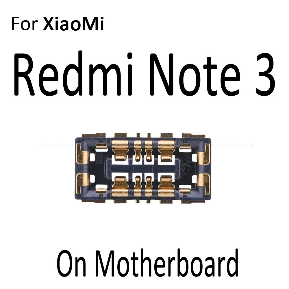 2 шт. внутренний PFC аккумулятор разъем клемма контакт Запчасти для Xiaomi mi 4C 4i mi x 2S Max Note 2 красный mi 3 Pro 3S 3X 4A Note 3 - Цвет: For Redmi Note 3