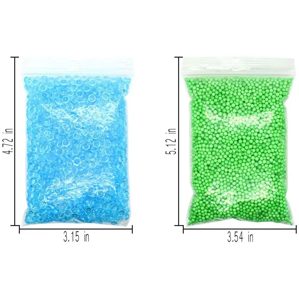 72/73 пачка DIY Набор для изготовления цветов ручной работы для слизи, очаровательные бусины, Блестящий Жемчуг, пенопластовый шар, набор материалов