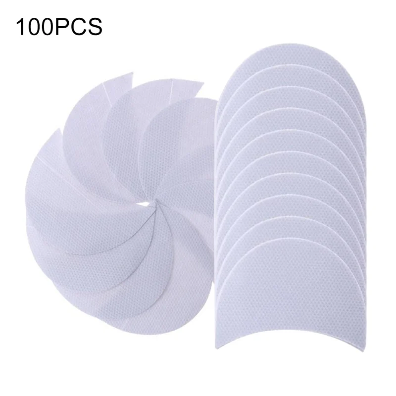Накладные ресницы трафареты для век без ворса под глазами жидкие тени для век Pad стикер для - Цвет: 100pcs