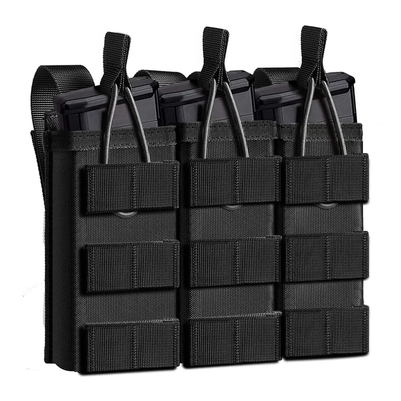 Открытая верхняя тактическая Сумка Molle с двойным/тройным карманом для хранения
