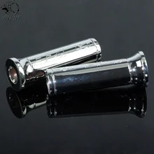 CNC 7/" Заготовка ручные ручки для Yamaha YZF R1 мотоцикл 22 мм руль хром