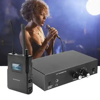 

For ANLEON S2 Stereo Wireless Monitor System Kit In Ear Stage Monitoring 561-568Mhz Transmitter and Receiver Set