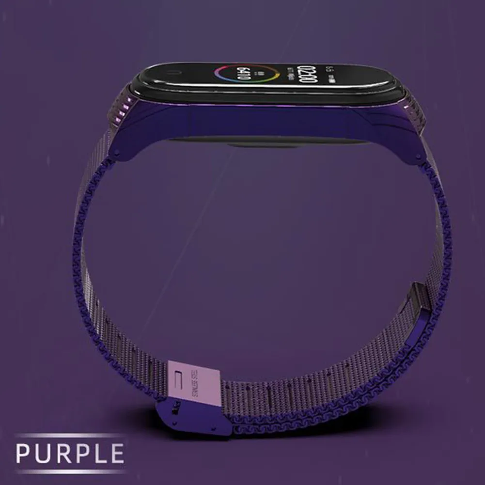Сменный металлический ремешок для mi Band 4 Xiao mi lano браслет с пряжкой mi Band 4 браслет mi Band 3 World NFC Браслет