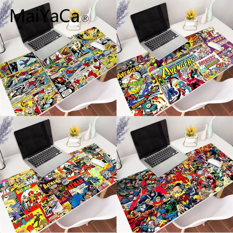 

MaiYaCa Comics mouse pad gamer play mats Gaming Mouse Pad Large Deak Mat for overwatch/cs go/world of warcraft