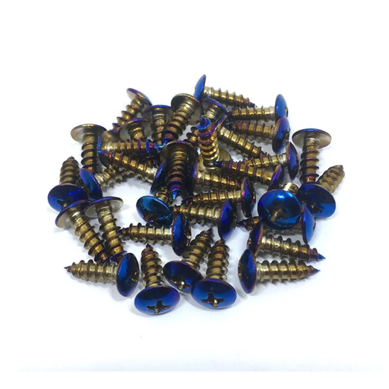 dirt pit bike kit motorcycle nuts bolts scooter tip screws fixed accessories 18 PCS for KTM husqvarna motocross part