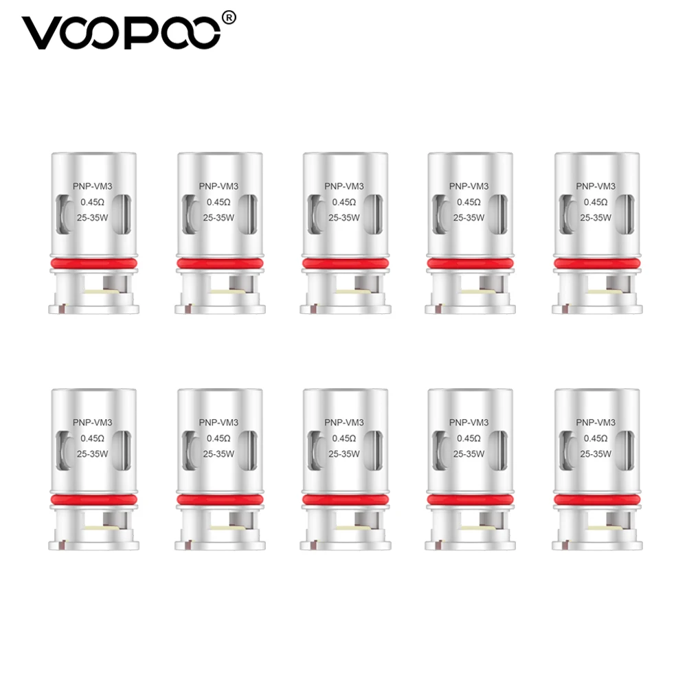 VOOPOO PnP VM3 сетка катушки 0.45ohm сопротивление MTL катушка 25-35 Вт для Drag X S Max Argus GT Pro VINCI Pod