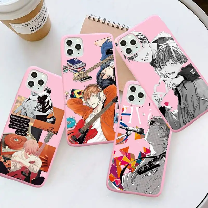 

Japan Anime Given Phone Case Candy Color for iPhone 6 7 8 11 12 s mini pro X XS XR MAX Plus