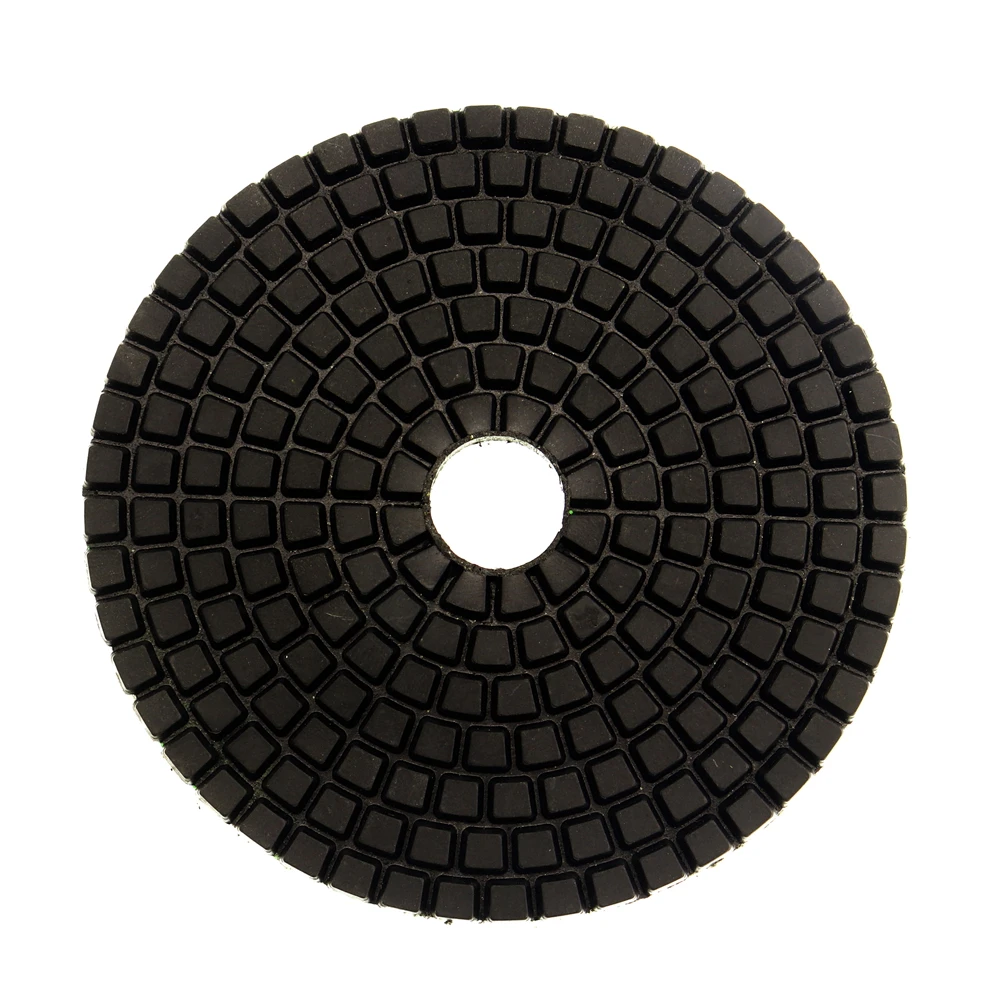 Almofada para Mármore Rijilei Lote 4 Polegada 100mm Molhado Polimento Almofadas Granito Diamante Ferramentas 4ds1 10 Pçs - Almofadas de polimento
