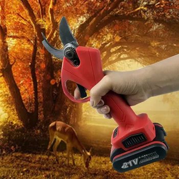 

Electric Pruner 10000 MAh Lithium Battery Rechargeable Electric Pruning Shears Fruit Tree Bonsai Pruning Garden Pruning Tools