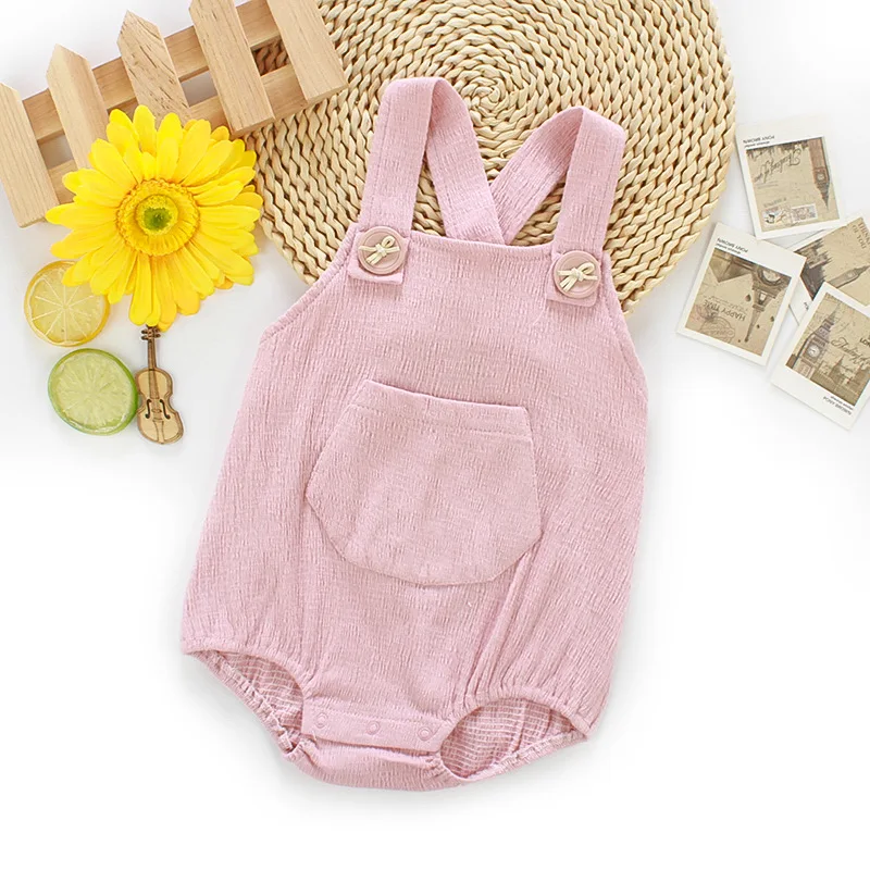 Newborn Baby Bodysuits Spring Autumn Candy Color Toddler Kids Boys Girls Body Onesie Tops Fashion Winter Infant Jumpsuits Outfit