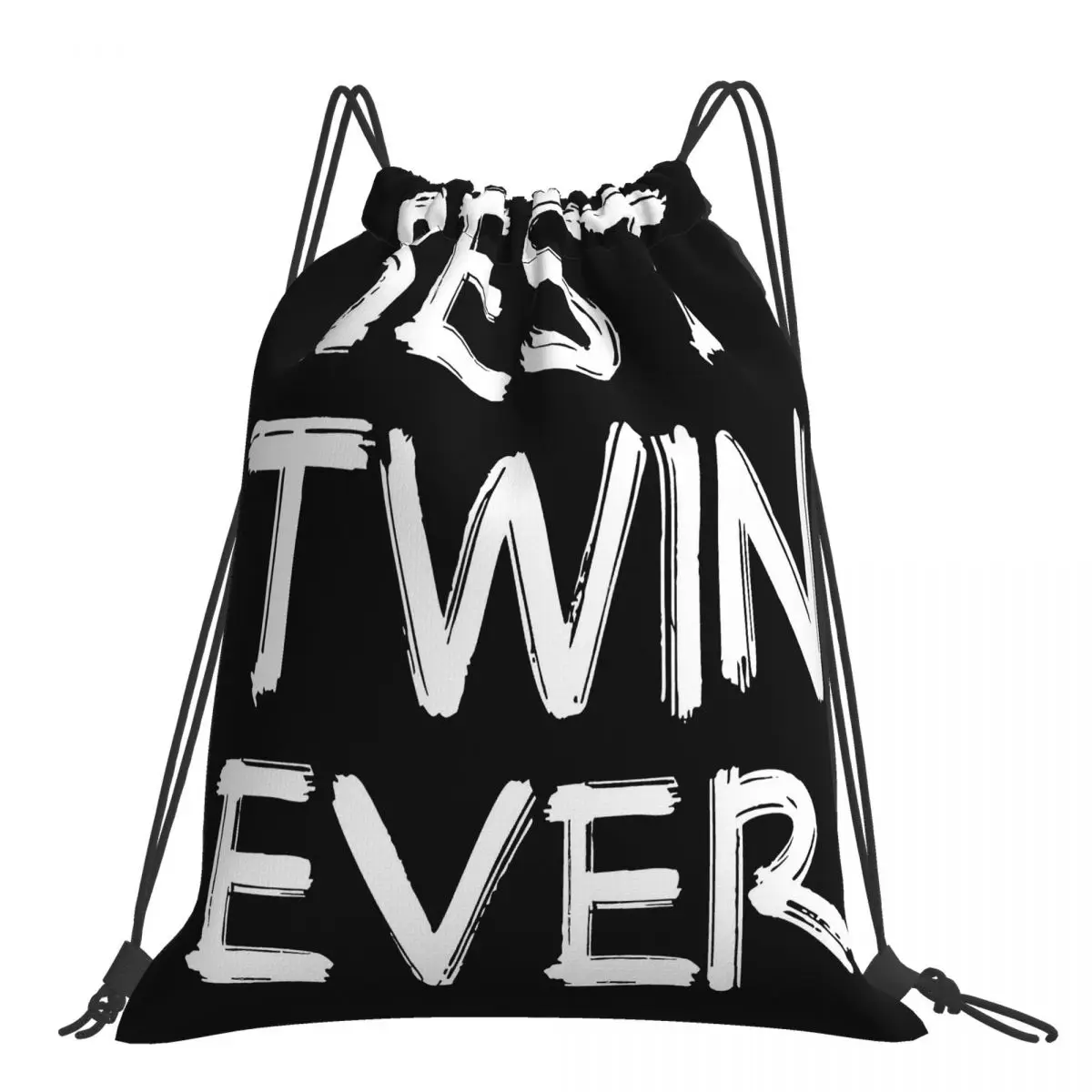 Best No1 Twin Ever Funny Happy Day Super Gift Idea Birhday Present Tee Woman Bags Backpack Bag | Багаж и сумки