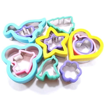 

Creative Sandwich Molding Mold Set Plate Fruit and Vegetable Cutting Mold Biscuit Mold, 12PCS