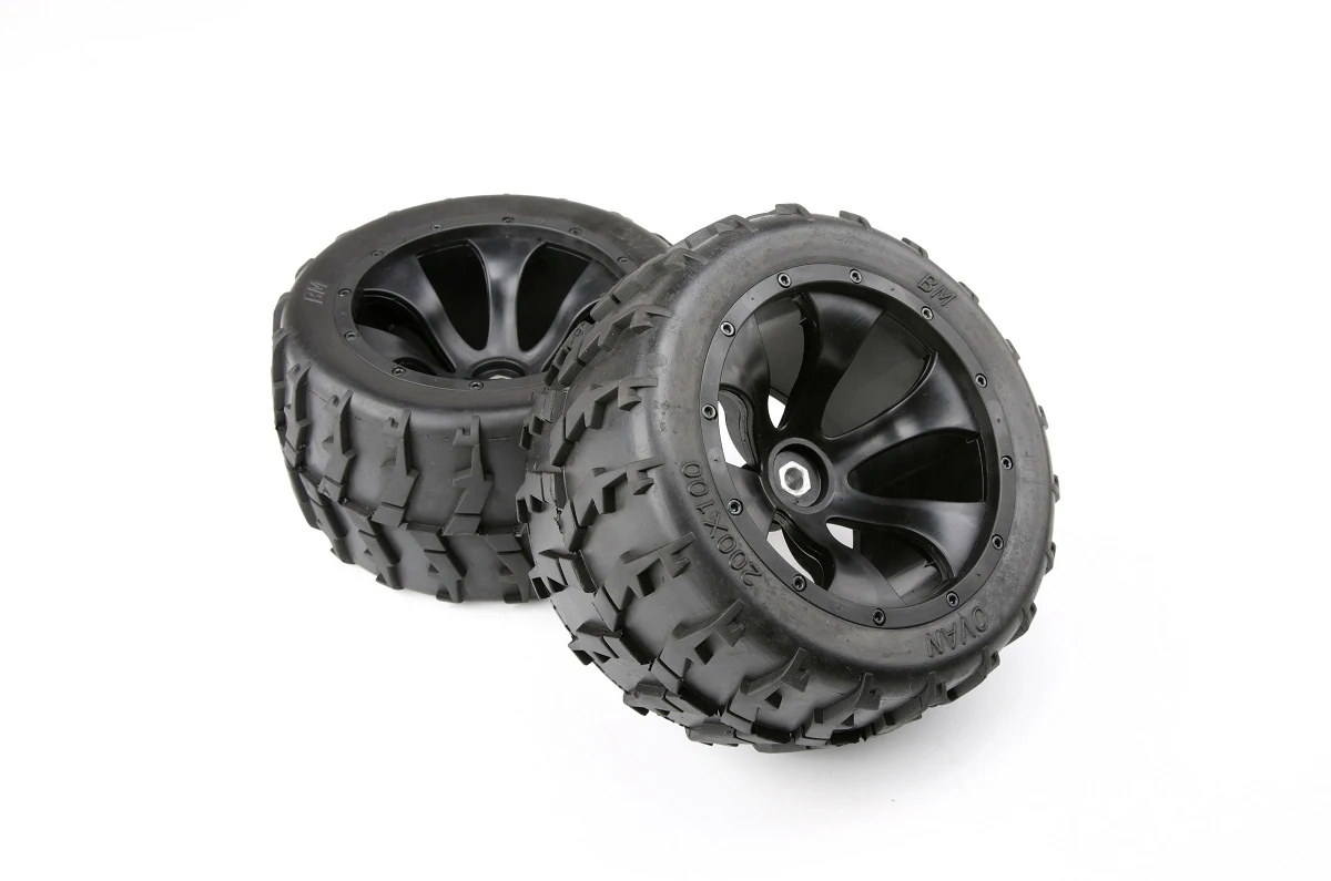 Набор внедорожных шин для колес для 1/5 весов FG Hummer BM Big Monster Truck Rc автомобильные запчасти