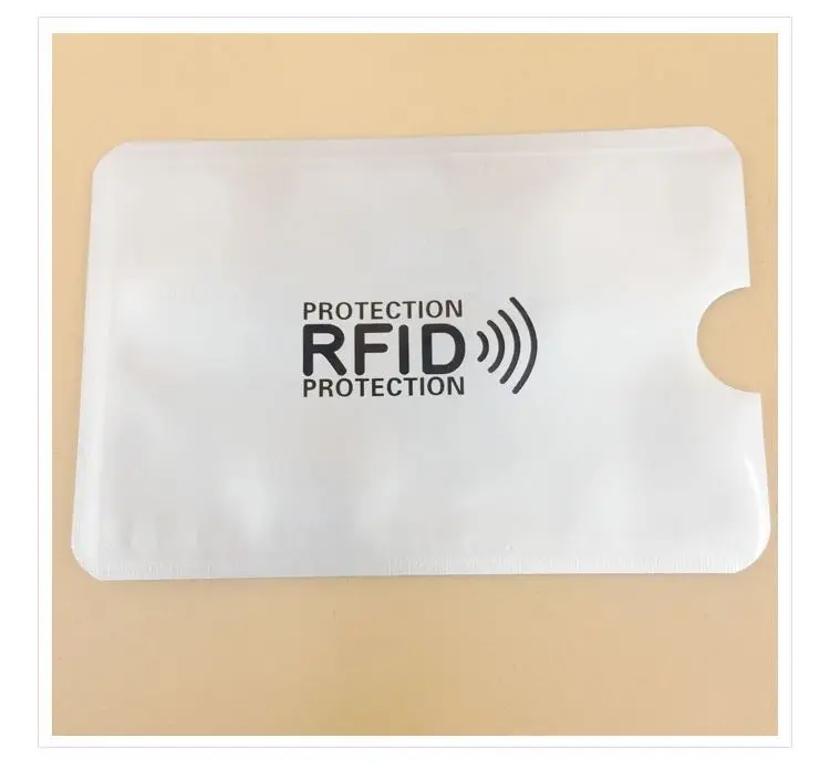 10 компл. Анти Rfid кошелек Блокировка ридер замок банк держатель для карт Id банковский Чехол для карт металлический держатель для кредитных NFC алюминиевый