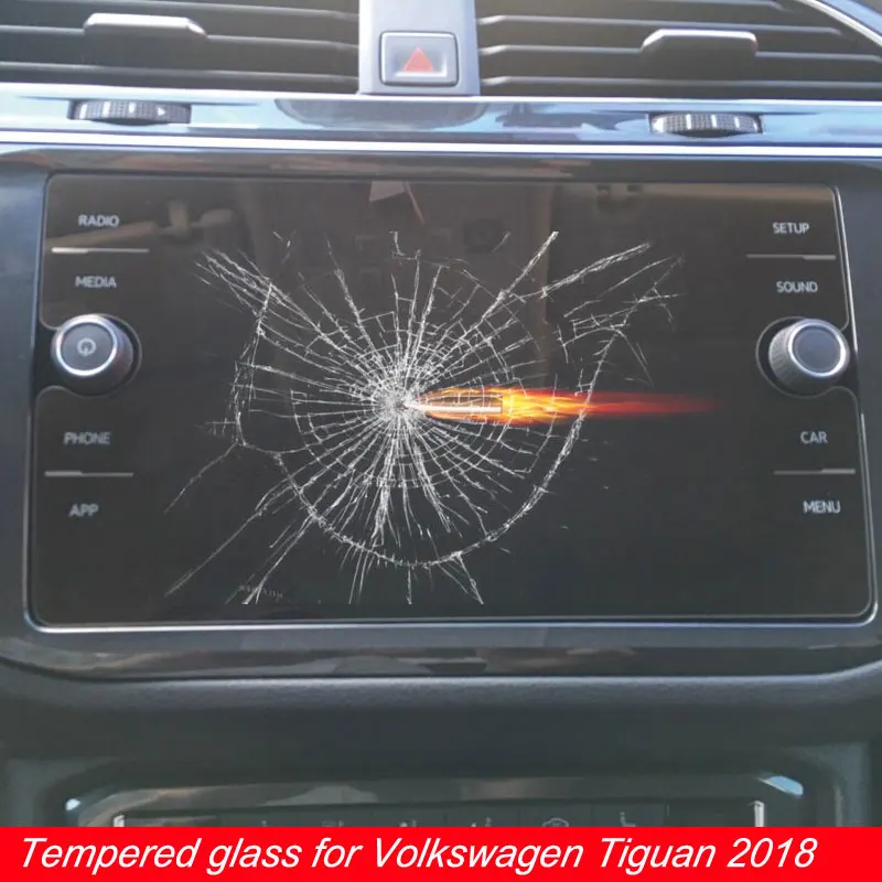 8 дюймов автомобиля GPS навигации Экран защитная пленка из закаленного стекла для