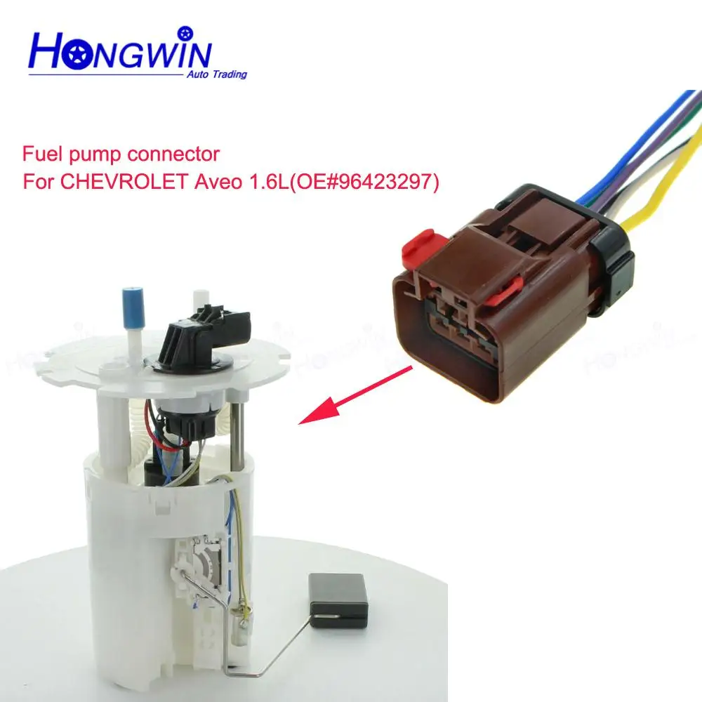 Fuel Pump Wire Connector Plug For Chevrolet Aveo 1.6L DAEWOO Kalos Saloon 96423297 96406865 96414381 96447646 96537125 | Автомобили и
