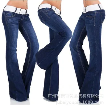 

Woman Jeans Plus Size Trouser Euroepan Style Female Pants Street Style Womens Clothing High Waist Jeans