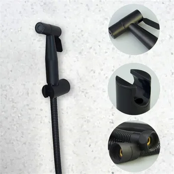 

TTLIFE Bidet Toilet Spray Douche Shattaf Shower Head Brass Hygiene Set Muslim Black Bidets & Bidet Parts Bathroom Fixture