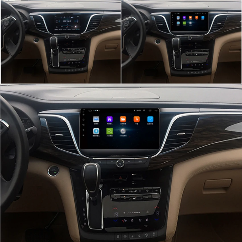Автомобильный радиоприемник андроид мультимедийный проигрыватель для Buick GL8~ автомобильный сенсорный экран gps навигация поддержка Carplay Bluetooth