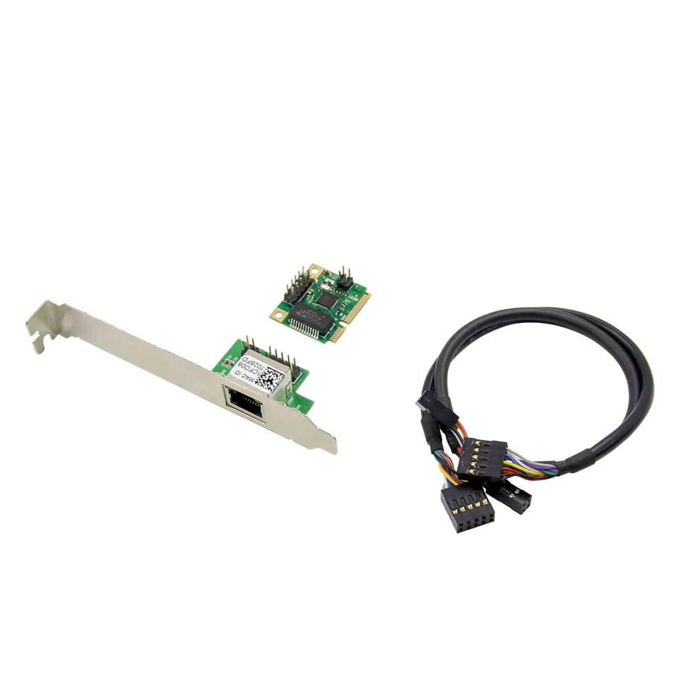 

1 Port Gigabit Mini PCI-e LAN Network Card NIC Realtek RTL8111F Chipset