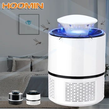 

HOOMIN Living Room Pest Control Fly Mosquito Trap Light Insect Trap Lamp Electric USB Mosquito Killer Lamp UV Repellent Lamp