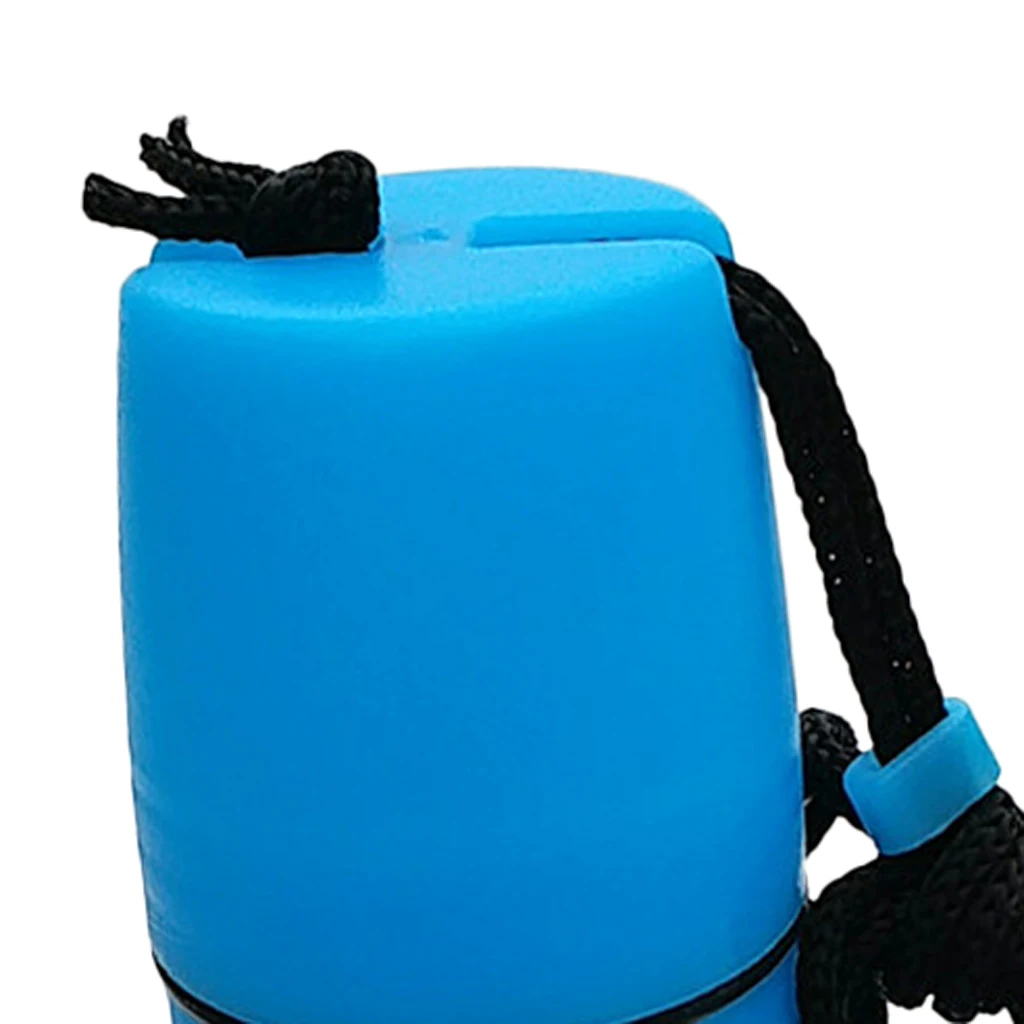 Waterproof Dry Canister Container Bottle Case O-ring Sealed with Lanyard for Kayaking Swimming Canoeing Swimming Boating