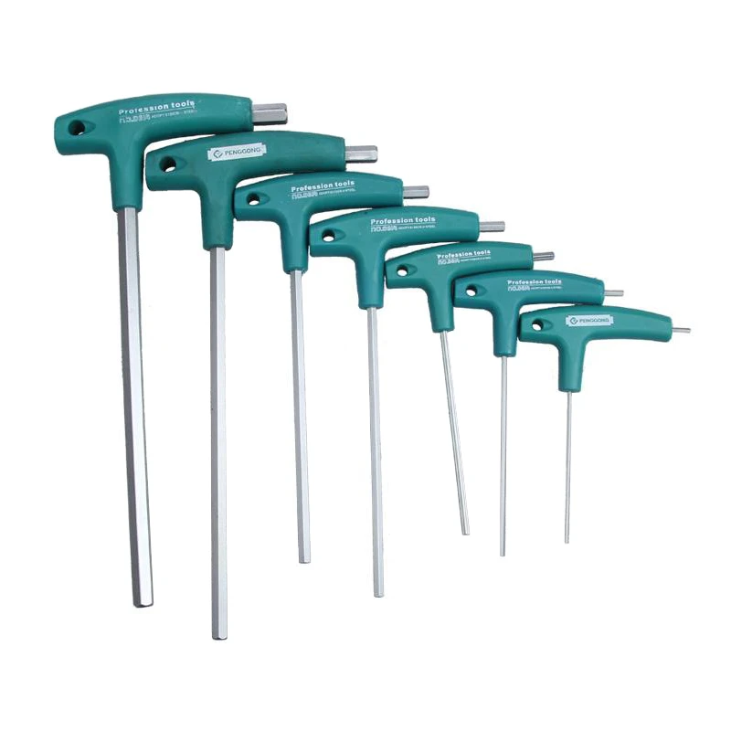 T-Handle Hex Hexagonal Wrenches Allen Key Screwdriver Spanners Tools 15mm-10mm、 T-Handle Hex Hexagonal Wrenches Allen Key Screwdriver Spanners Tools 15mm-10mm、