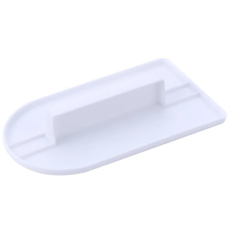 Icing Fondant Cake Decorating Sugar Craft Sugarcraft Icing Mold Plastic Cake Smoother Spatulas Scraper Polisher Tools silicone spatula cake decorating tools cream spatula silicone scraper cake scraper cake spatula 1 Pcs