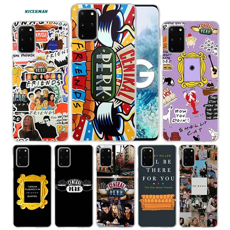 Together Friends TV Show Case For Samsung Galaxy S10 S20 5G S10e S9 S8 Plus Note 10 Lite 9 8 Hard Plastic Fundas Capa Coque | Мобильные