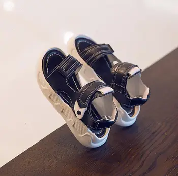 

Summer cool Lovely fashion solid children sandals Cute Cool girls boys shoes high quality kids leisure shoes footwear