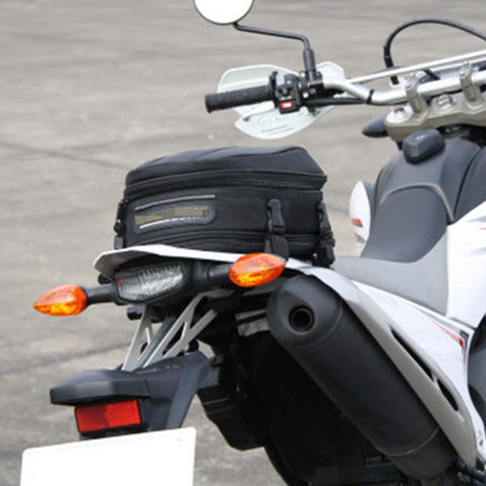 Водонепроницаемый 7,5-10L мотоцикл Чемодан сумка Место крепления коробка Back Pack-Чехол
