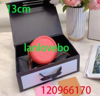 

Top Brand Leather Chain Round Pie Bag Fashion Shoulder Dinner Bag luxury handbags women bags designer