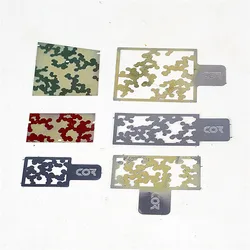 Pochoir de pulvérisation de couleur Camouflage, plaque de pulvérisation, outil de mise à niveau de modèle à faire soi même 
