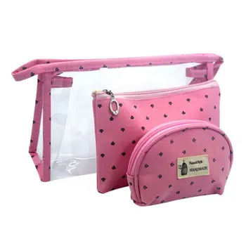 

Women Cosmetic Cases Feminina Women's Handbag Famous Brand Portable Makeup Cosmetic Toiletry Wash Toothbrush Pouch Bag