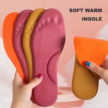 

Warm Insole Soft Comfortable Skin-friendly Shoe Pad Antibacterial Deodorant for Men Women Breathable Shoes Sole