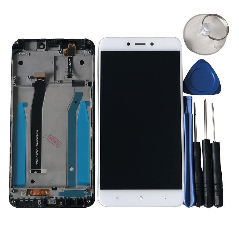 Axisinternational для 5," Xiaomi redmi 4X redmi 4X Pro ЖК-дисплей+ сенсорный дигитайзер с рамкой для redmi 4X