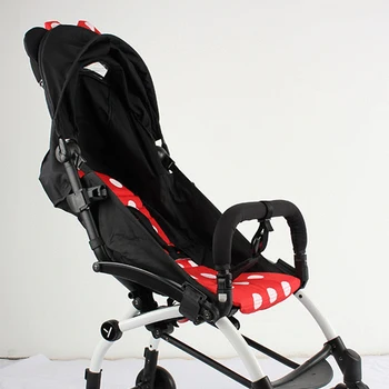 

Safe Accessories Baby Pushchair Durable Iron Pipe Bumper Bar Holder Stroller Armrest Foot Support Practical Handle For Yoya