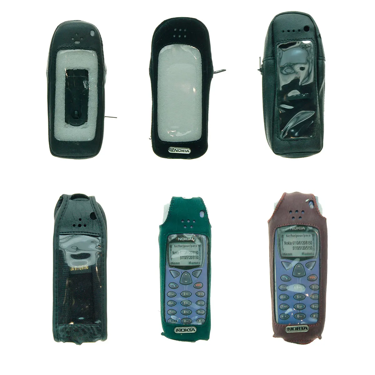 Housse étui Universel Taille S Pour Nokia 6110, 6200, 6233 - Cuir écologique, Ultra Slim, Neuf