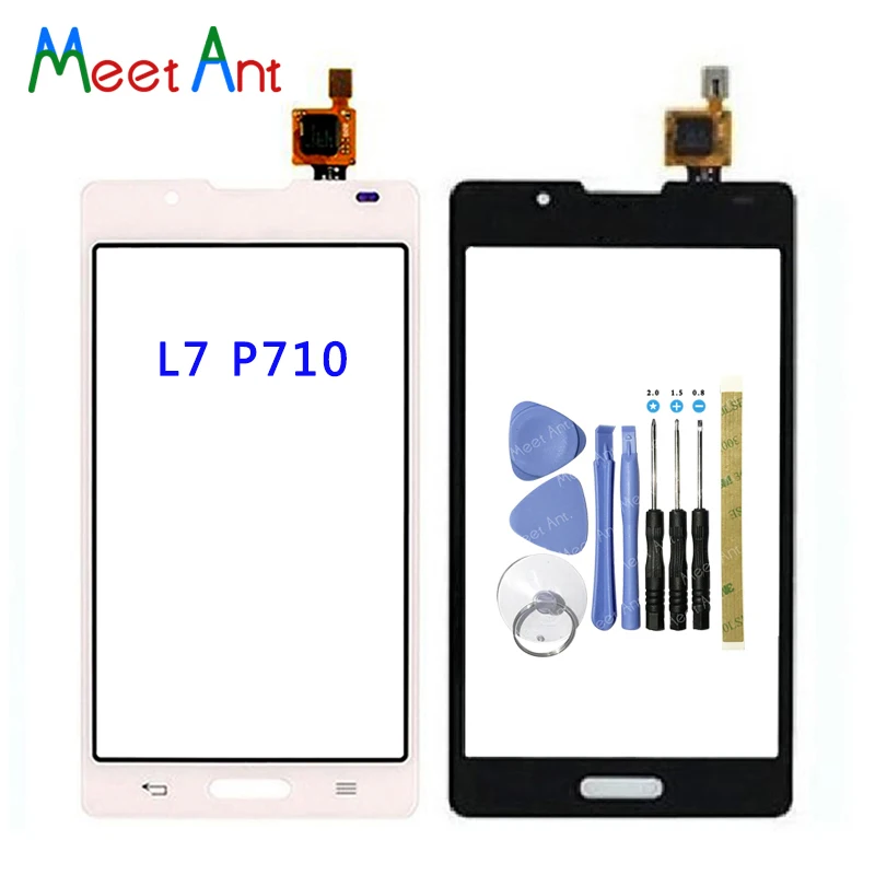 Высокое качество 4 3 &quotдля LG Optimus L7 II P710 P713 и 2 Dual P715 P716 сенсорный экран дигитайзер
