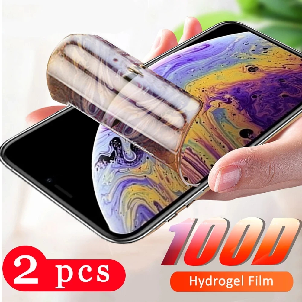 Película Hidrogel Iphone 16 Pro Max Frente E Verso Hd/matte | Brasil