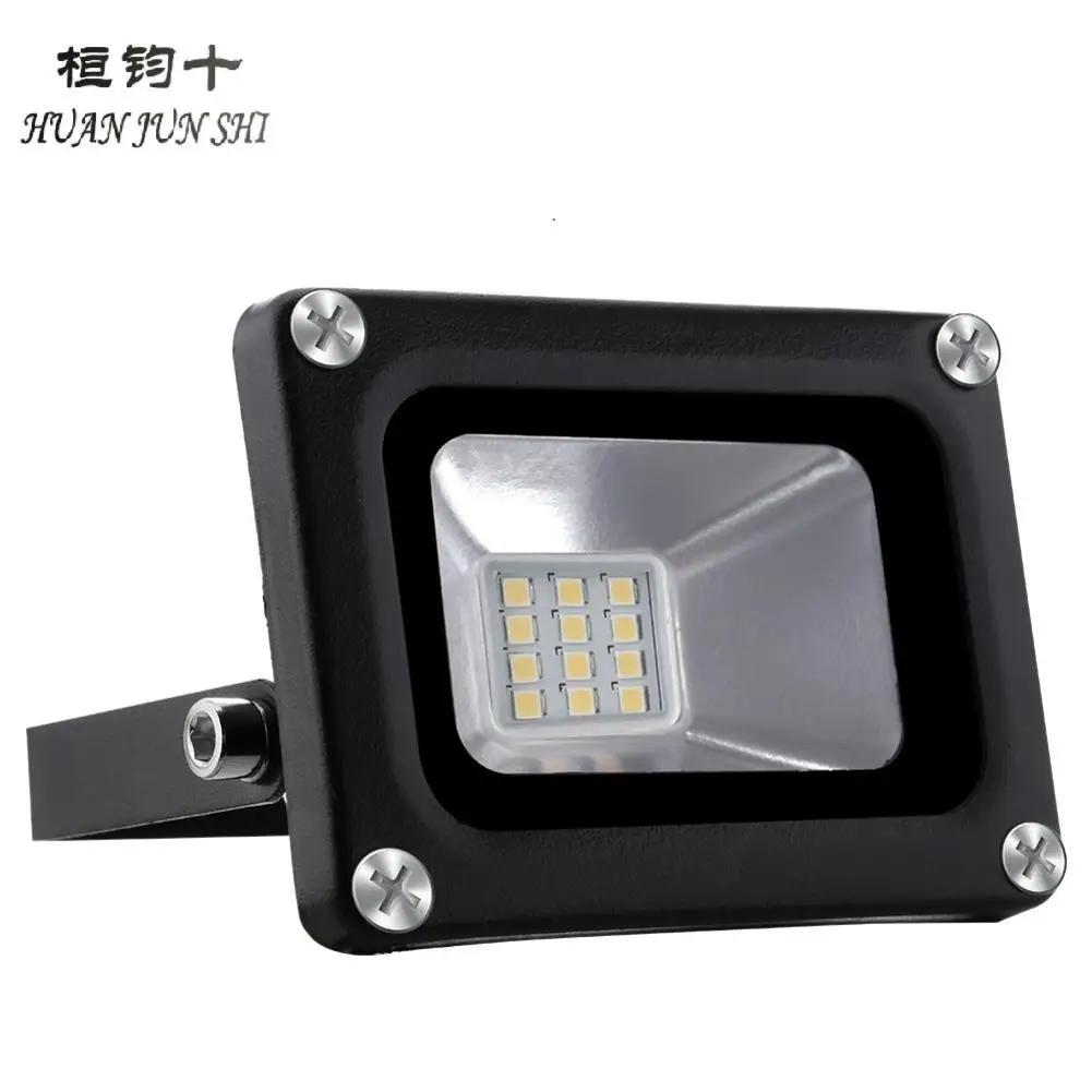 

10 Pcs / Set Waterproof 10W 12V Led Flood Light SMD 2835 Led Flood Lamp Reflector Led Floodlight Outdoor Street Lighting