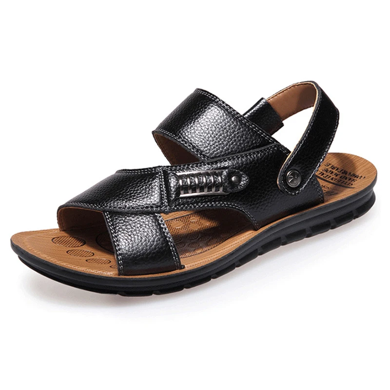 Men Sandals 2020 New Fashion Outdoor Beach Roman Sandals Men Summer Shoes Soft Sole Confortable Slip On Sandals Casual Shoes