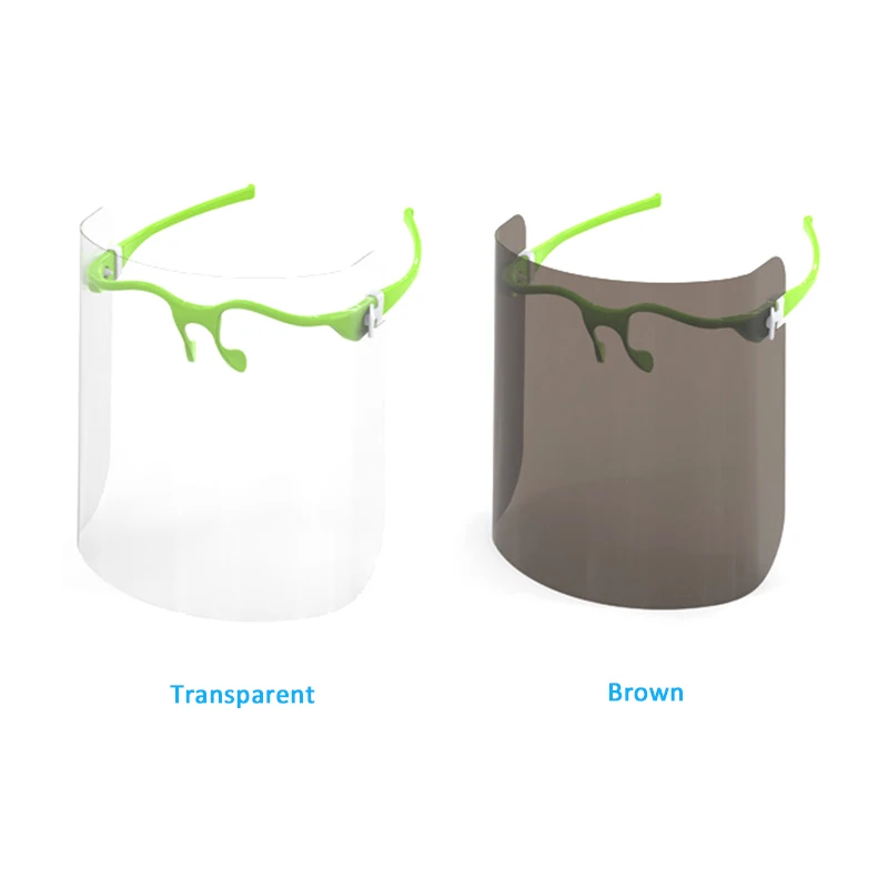 1pcs Plastic Full Face Shield Cover Anti Oil Spitting Isolation Mask Tranparent Facial Visor #M3
