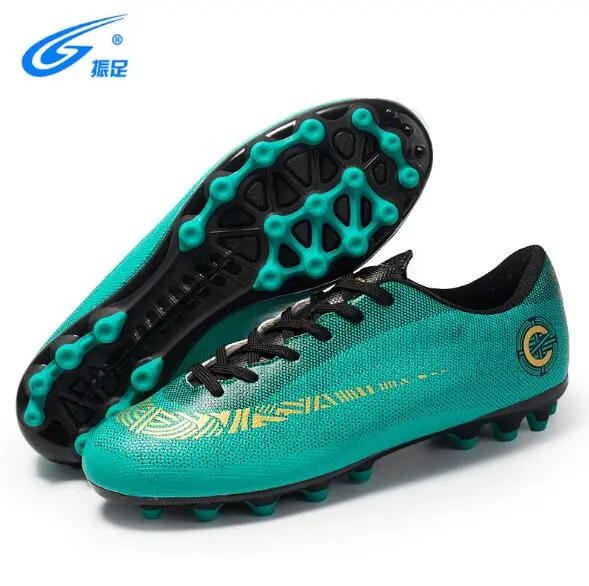 ZHENZU Professional Soccer Cleats Cheap Football Shoes Kids Men krampon