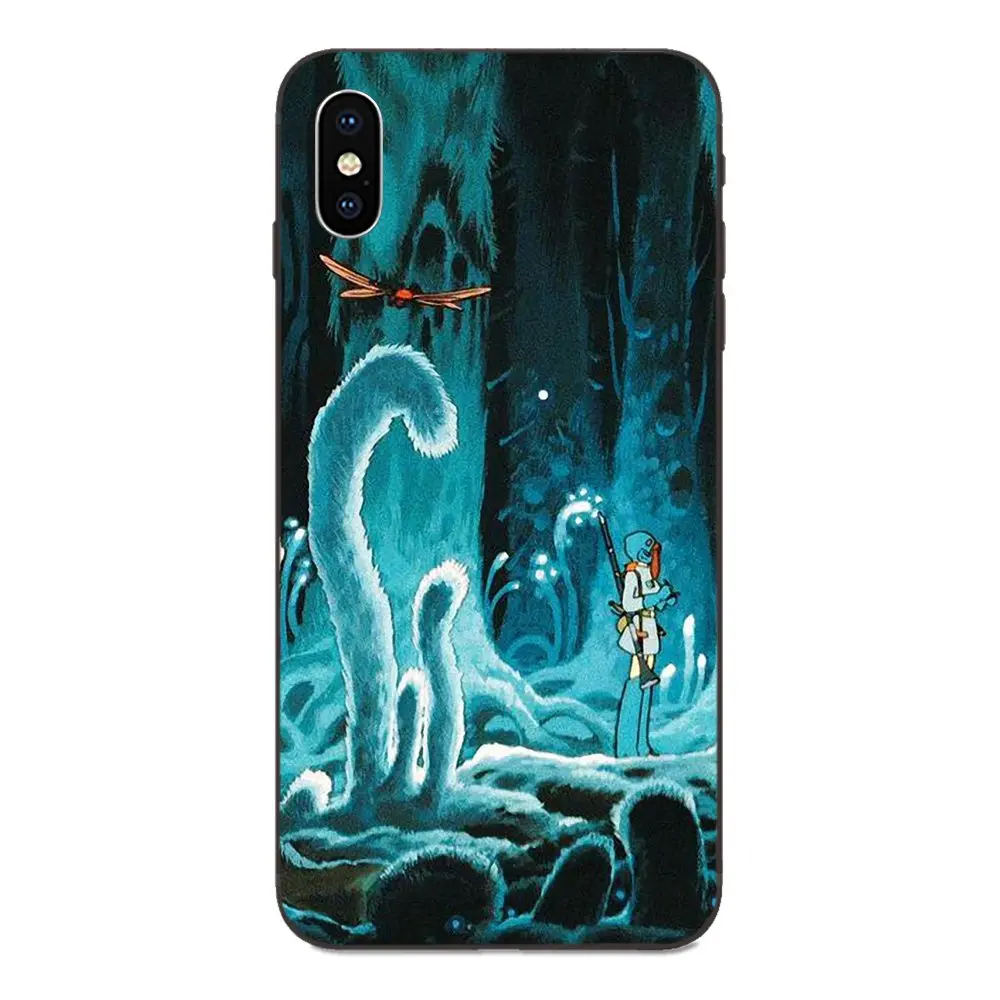 as picture Мягкий TPU мобильный для Apple IPhone X XS Max XR 4 4s 5 5S SE 6 6S 7 8 Plus Totoro Studio Ghibli - Цвет: as picture