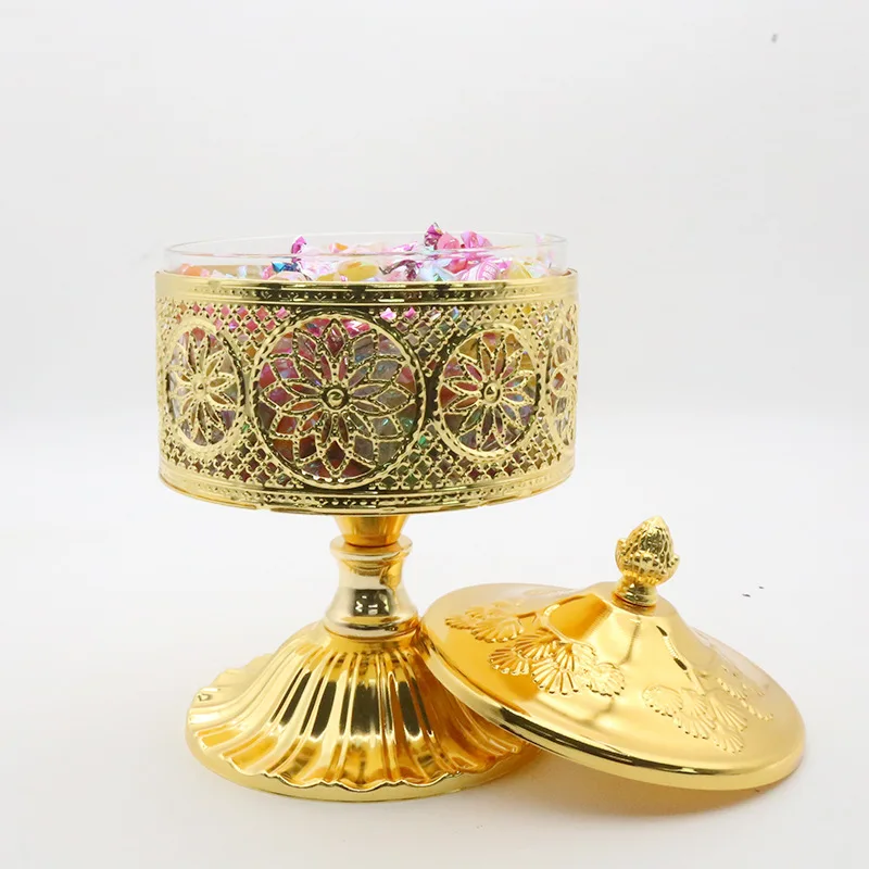 

Fashion light luxury storage ornament candy box Creative Desktop finishing candy storage box household goods snack box