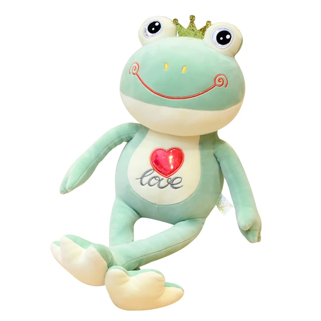 Jhijhoo Super Soft Frog Stuffed Aniaml, Cute Frog Plush Toy, Long-Leg Plush Frog Doll, Adorable Stuffed Frog Plushies Gift For Kids Children Baby Girl